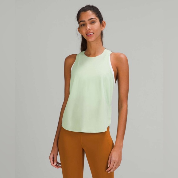 lululemon athletica Tops - Lululemon Lightweight Run Kit Tank Top in Creamy Mint